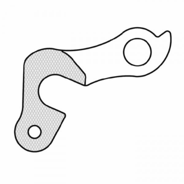 Derailleur hanger gh-026 - 1