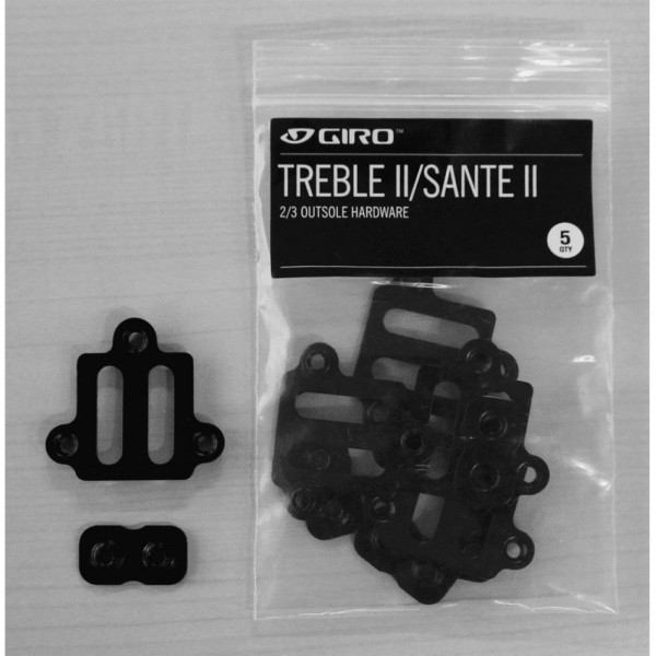 Placas roscadas 2/3f para zapatos treble ii / sante ii 2ud - 1