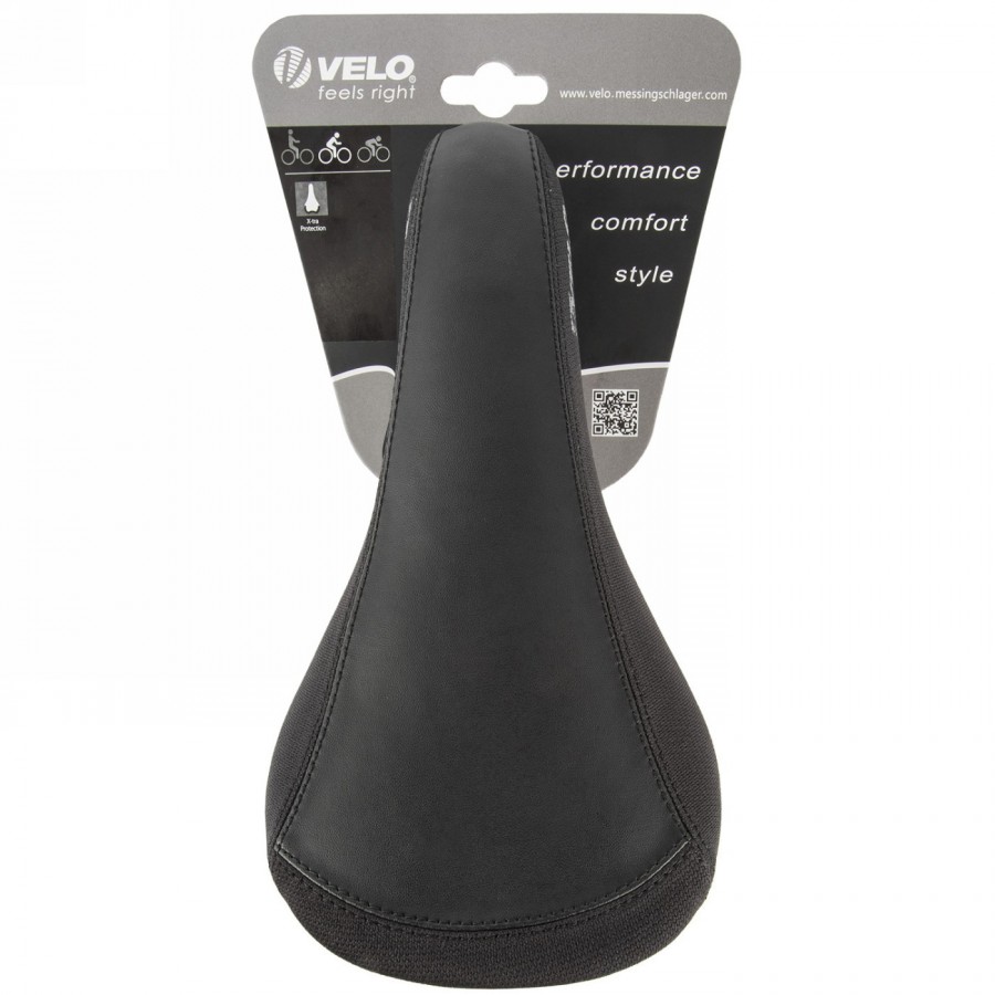 Sella da bmx velo, melow, 247 x 137 mm, senza morsetto, nero, con scheda - 5 - Selle - 0887539039011