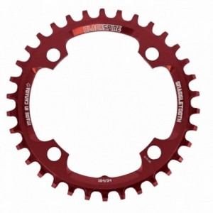Chainring snaggletooth 104 / 30t 104bcd red color - 1