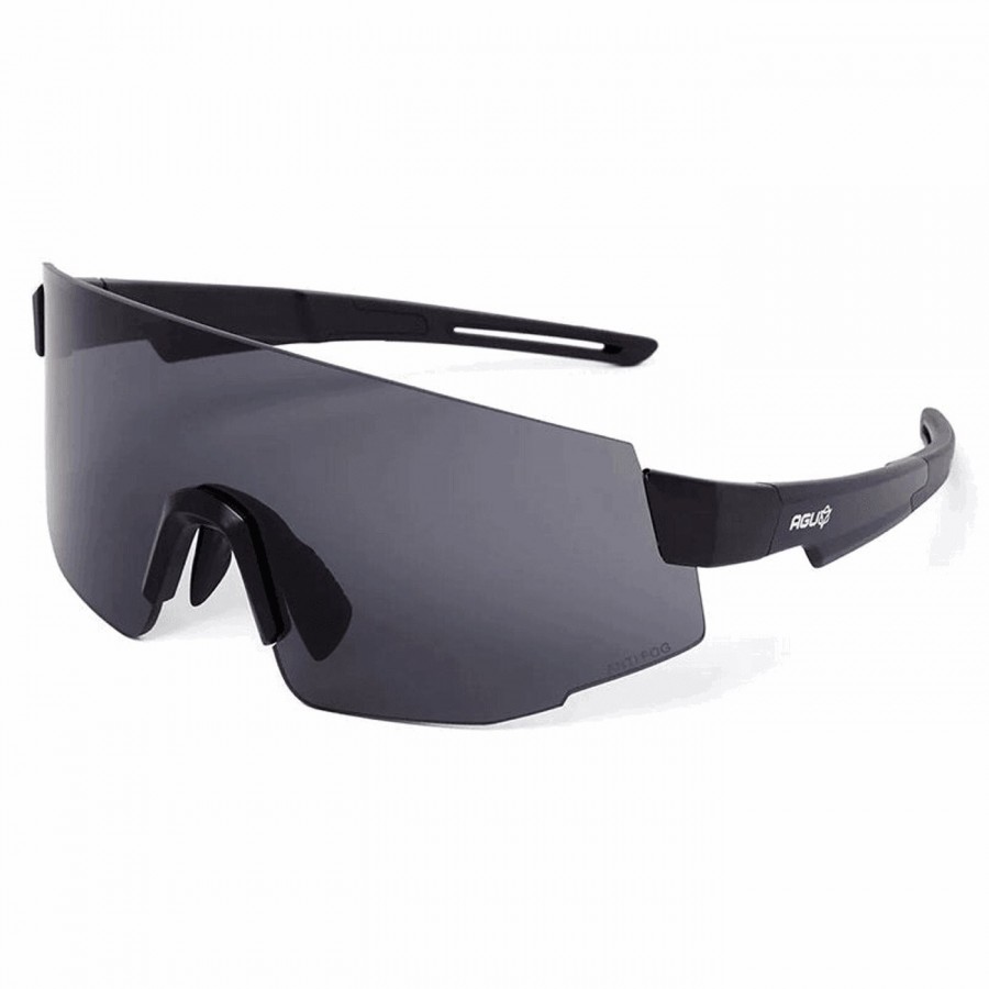 Vigor black glasses with uv400 smoked anti-fog lenses - 1