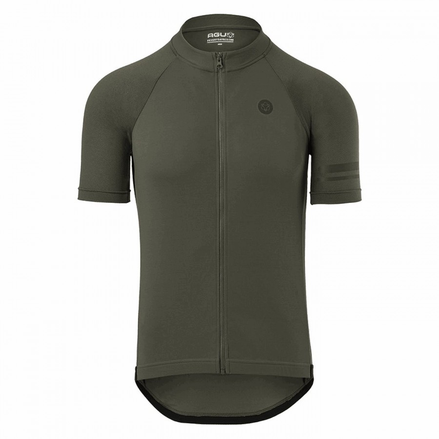 Core essential maillot homme vert armée - manches courtes taille 3xl - 1