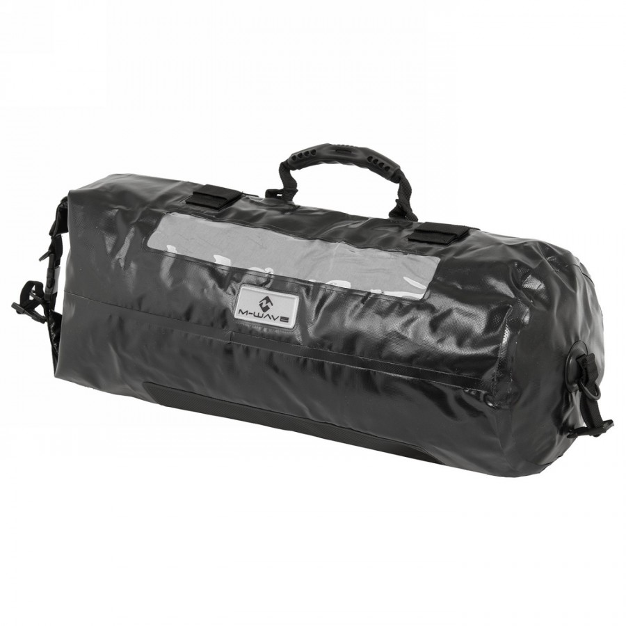 Waterproof pack sack 'hudson bay', black, universal use, with roll closure and viewing window, content approx. 28 litres - 1