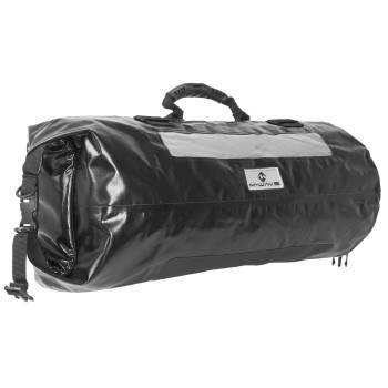 Waterproof pack sack 'hudson bay', black, universal use, with roll closure and viewing window, content approx. 28 litres - 3