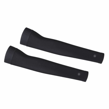 Arm warmers in black microfiber size 2xl - 1