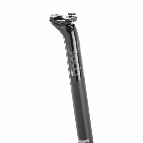 Seatpost zero100 31,6x350mm finish black on black offset: 12mm - 1