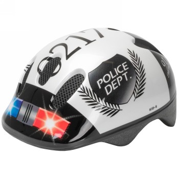 Casco per bambini kid-s, design: polizia, taglia s 52 - 57 cm, scatola - 1 - Caschi - 4015493731979