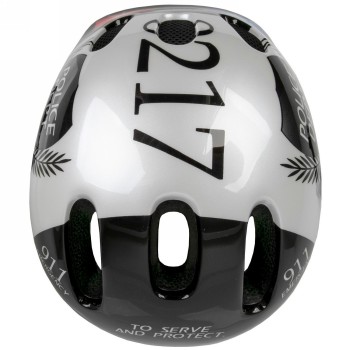 Casco infantil kid-s, diseño: policía, talla s 52 - 57 cm, caja - 3