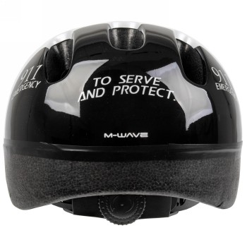 Casco infantil kid-s, diseño: policía, talla s 52 - 57 cm, caja - 4