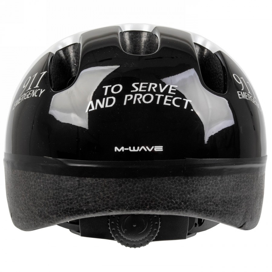 Casco infantil kid-s, diseño: policía, talla s 52 - 57 cm, caja - 4