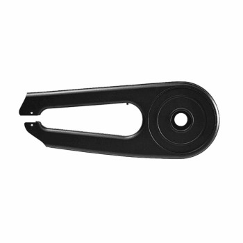 Cárter 3/4 deportivo de acero pintado en negro para bicicletas de 26/28" - 1