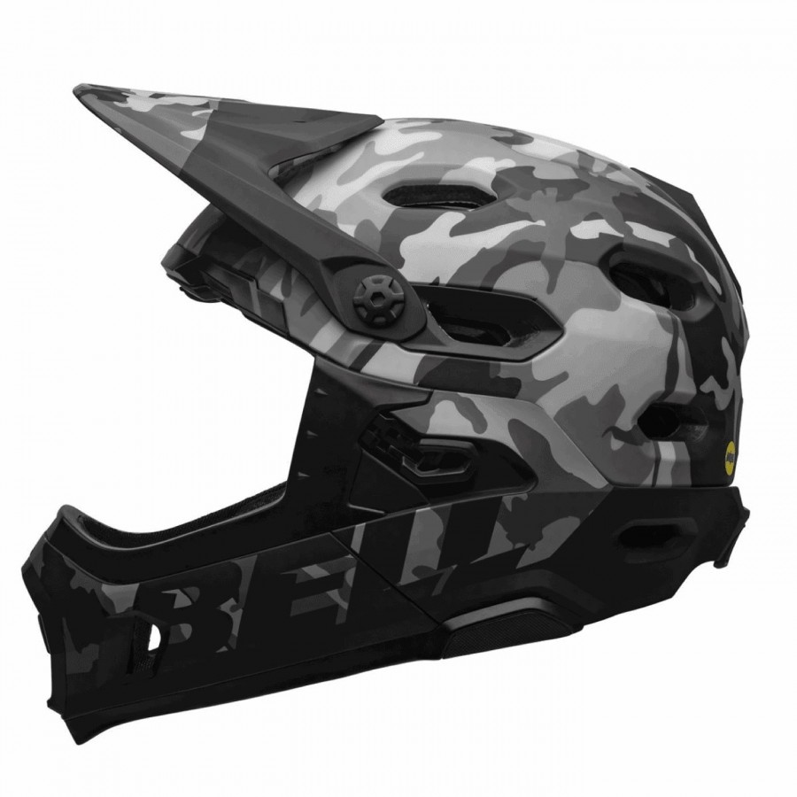 Caschi bell super dh sphr mt/gl bl/camo 58/62 l 20 - 2