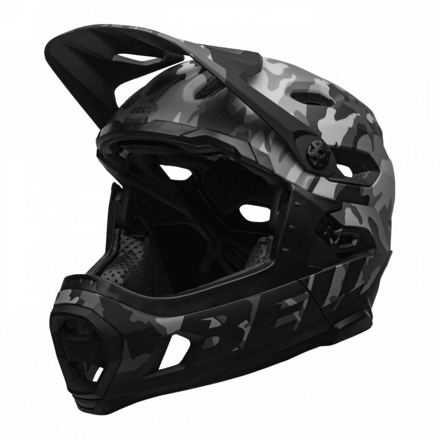 Caschi bell super dh sphr mt/gl bl/camo 58/62 l 20 - 3