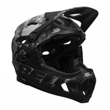 Caschi bell super dh sphr mt/gl bl/camo 58/62 l 20 - 4