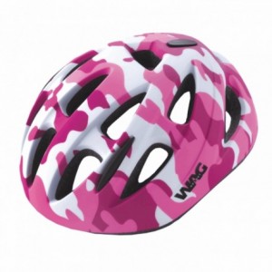 Sky helmet for girls s pink camouflage fantasy matte finish - 1