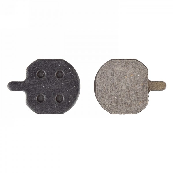 Brake pads, organic, for hayes disc brakes: mx 2/3/sole, without spring, 1 pair for front or rear, in m-wave blister pack - 1