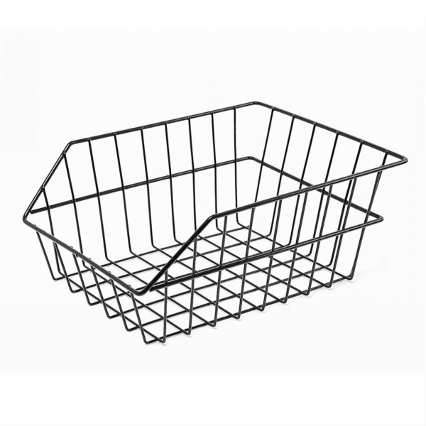 Large black motor rear basket - 1