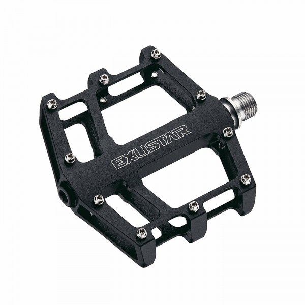 Pedal e-pb525 103x100mm flat attack in black aluminum in cr-mo - 1