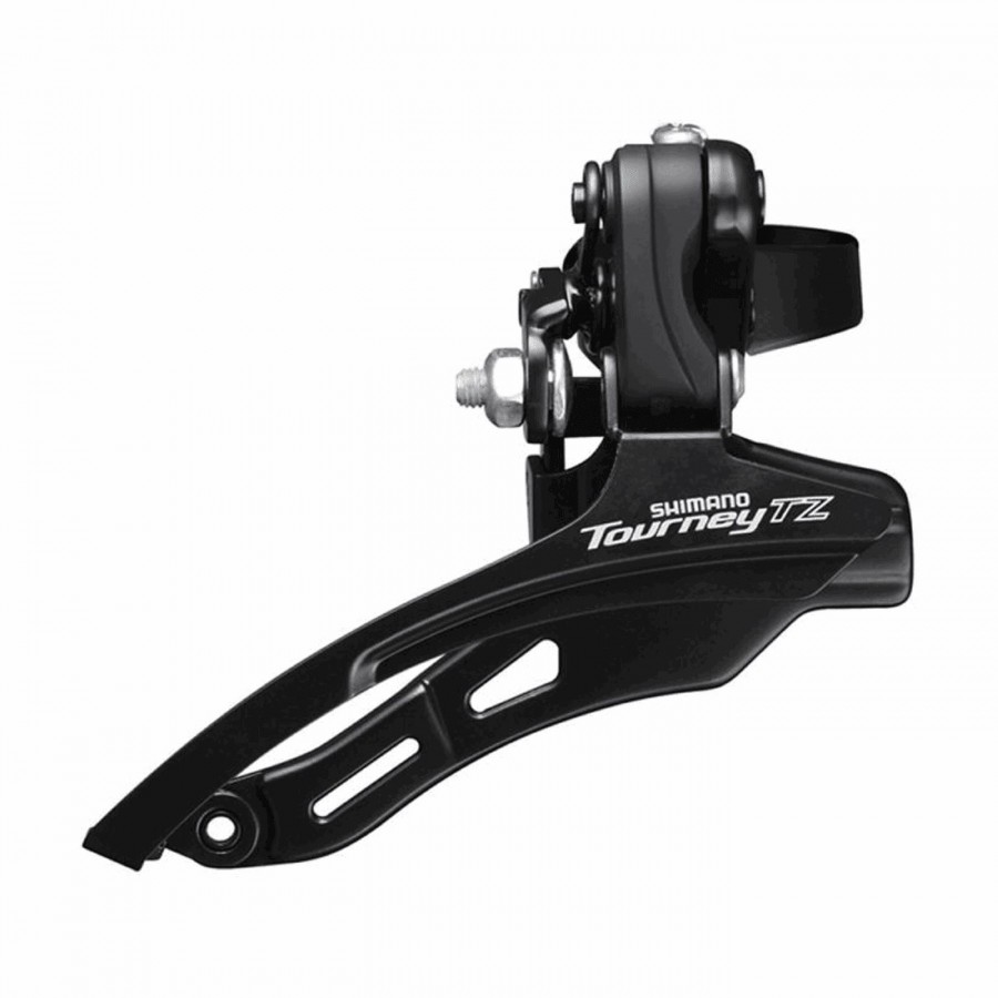 Tz500 3x6/7s front derailleur with 31.8mm clamp mount and high tr - 1