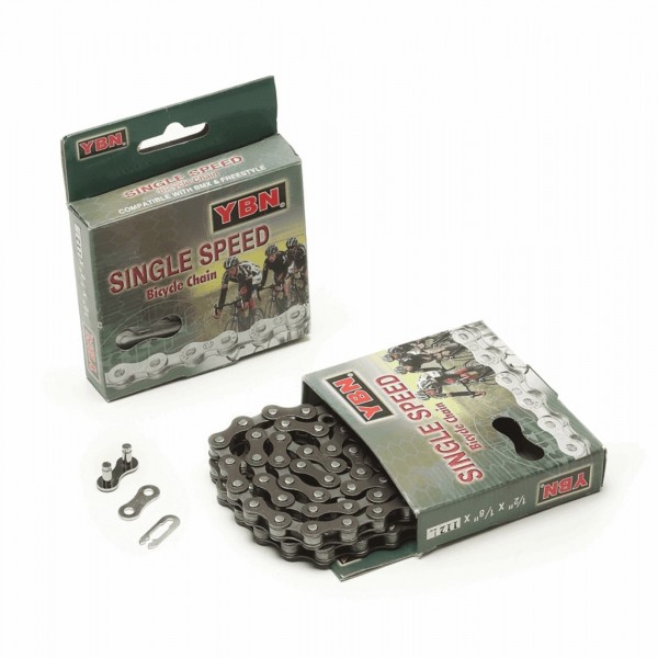 1 speed chain ybn 1/2 1/8 brown - 1