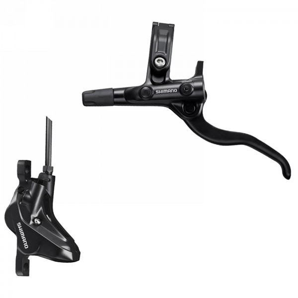 Kit de freno de disco Shimano bl-m4100 j-kit, izquierdo/delantero, bl-m4100(l), br-mt420(f), negro, sin adaptador, pastilla en r