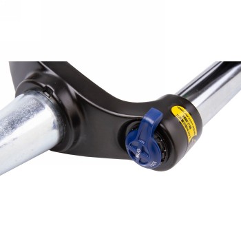 forcella 'zoom 141', con lock-out, precarico regolabile, 28', 1.1/8', 280 mm, tipo ahead, per freno a disco e v-brake, finitura 