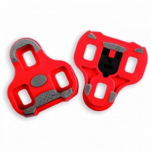 Tacche pedale look keo grip rosso - 1