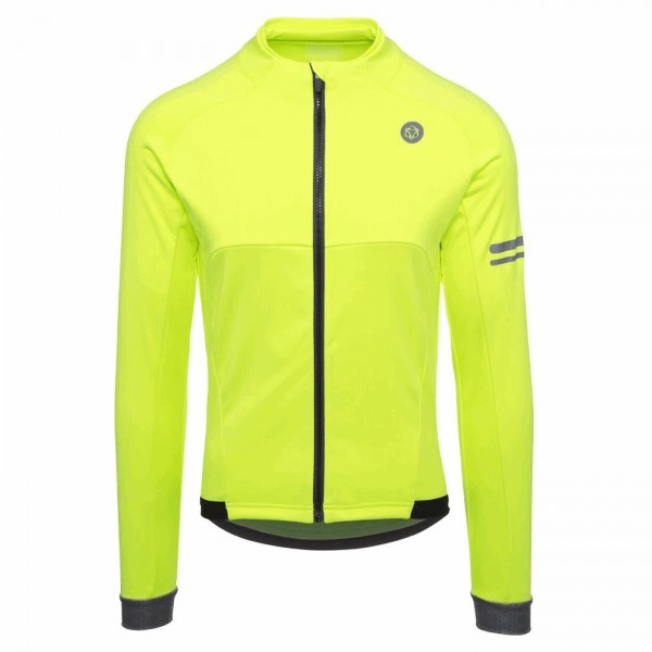 Veste sport hiver homme jaune fluo 2021 taille m - 1