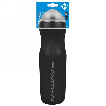 Thermal water bottle pbo 500-iso, m-wave, plastic, 500 ml, black/black/black, on card - 3