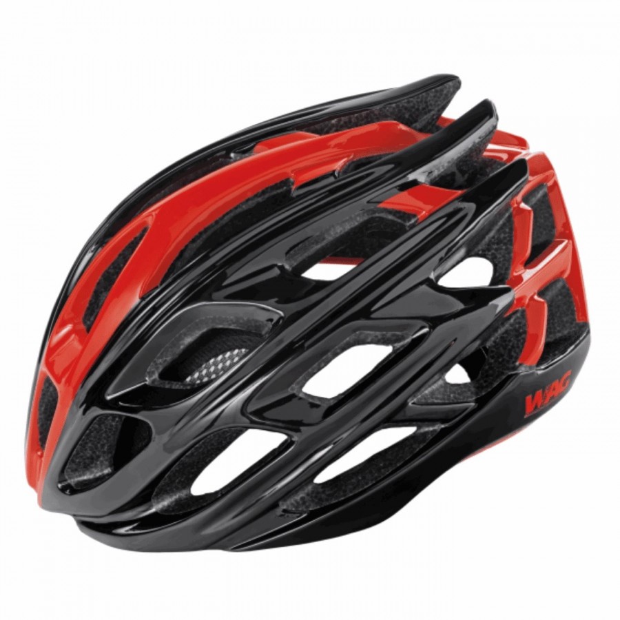 Road helm für erwachsene gt3000 in-mold shell mit conehead technologie größe l schwarz / rot - 1