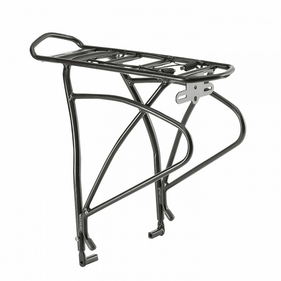 Adjustable rear carrier in aluminum and load: 25kg - 1