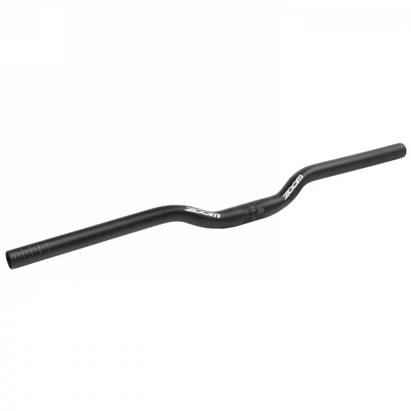 Mtb handlebar zoom, aluminium, matt black, 620 mm, clamping 25.4 mm, 10 °, rise 30 mm, on card - 1