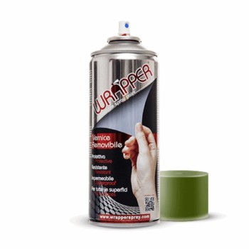 Pot de peinture amovible wrapper vert roseau 400 ml - 1