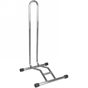 M-wave exhibition bike rack, for bicycles from 12-29 inches, with snap-in function, stainless steel, mv - 1