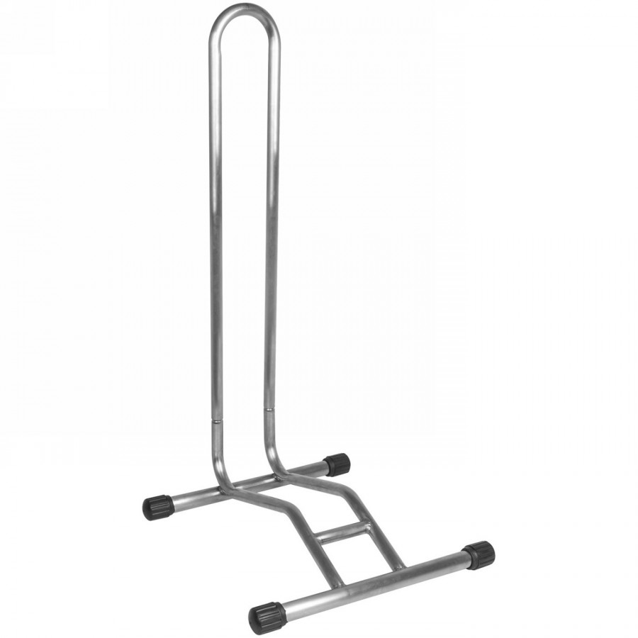 M-wave exhibition bike rack, for bicycles from 12-29 inches, with snap-in function, stainless steel, mv - 1