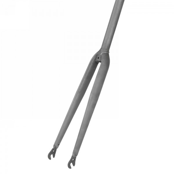 fork for single speed frame no. 661100/1/2/3/4, steel, raw, 1.1/8' - 1