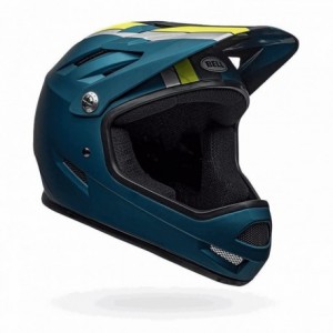 Helm sanction agility blau / gelb 58 / 60cm grösse l - 4
