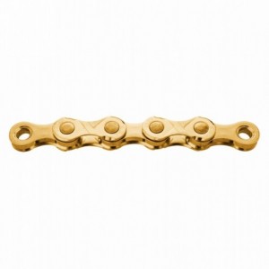 E12 gold chain for electric bikes 130 links - 1