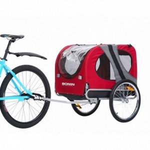 NPET RED/GRAY ANIMAL CARRIER TROLLEY '20 - 2