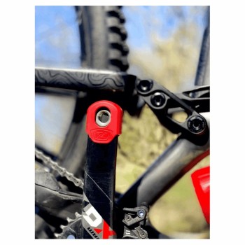 Protecteurs de manivelle crank armor xl rouge - 5