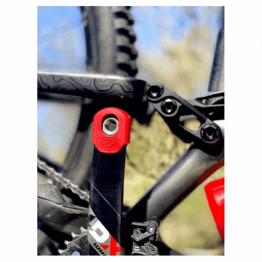 Protecteurs de manivelle crank armor xl rouge - 5