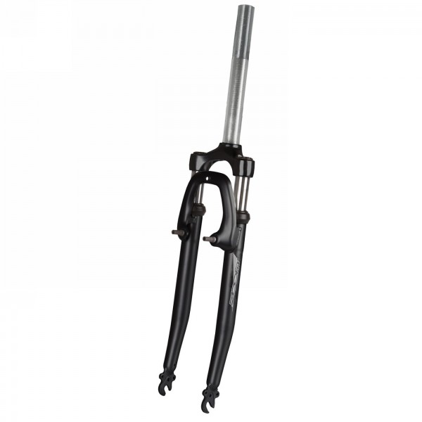 suspension fork zoom 28', black, 1' threaded steerer (215 mm, of which 60 mm thread), cone 27.0, 30 mm travel, for v-brake, - 1