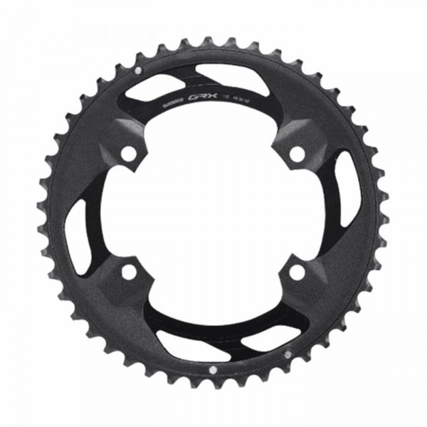 Chainring fc-rx600 grx 2x10s 46 teeth x 110mm black - 1