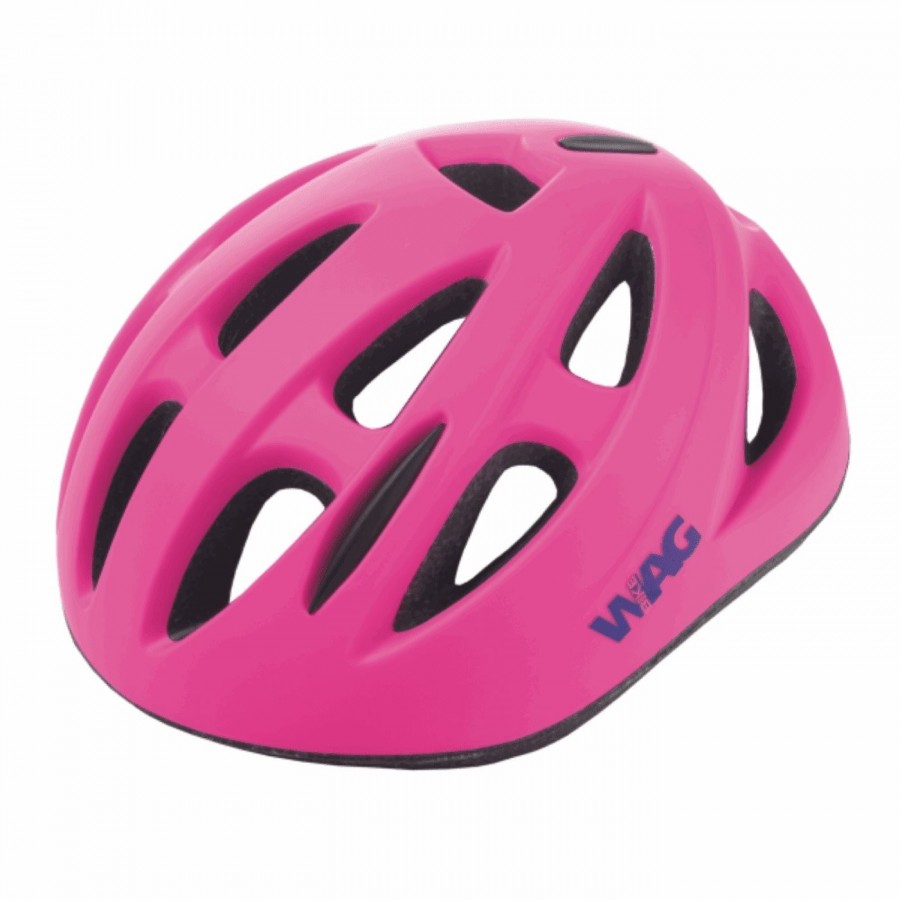Sky helmet for children xs fluorescent pink color with matte finish - 1