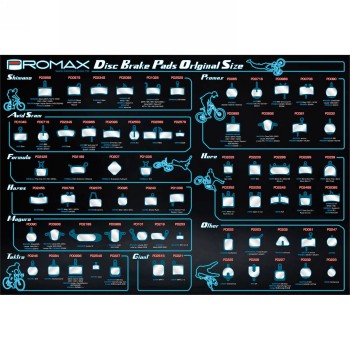 Promax poster 'brake pads' overview, full size - 1