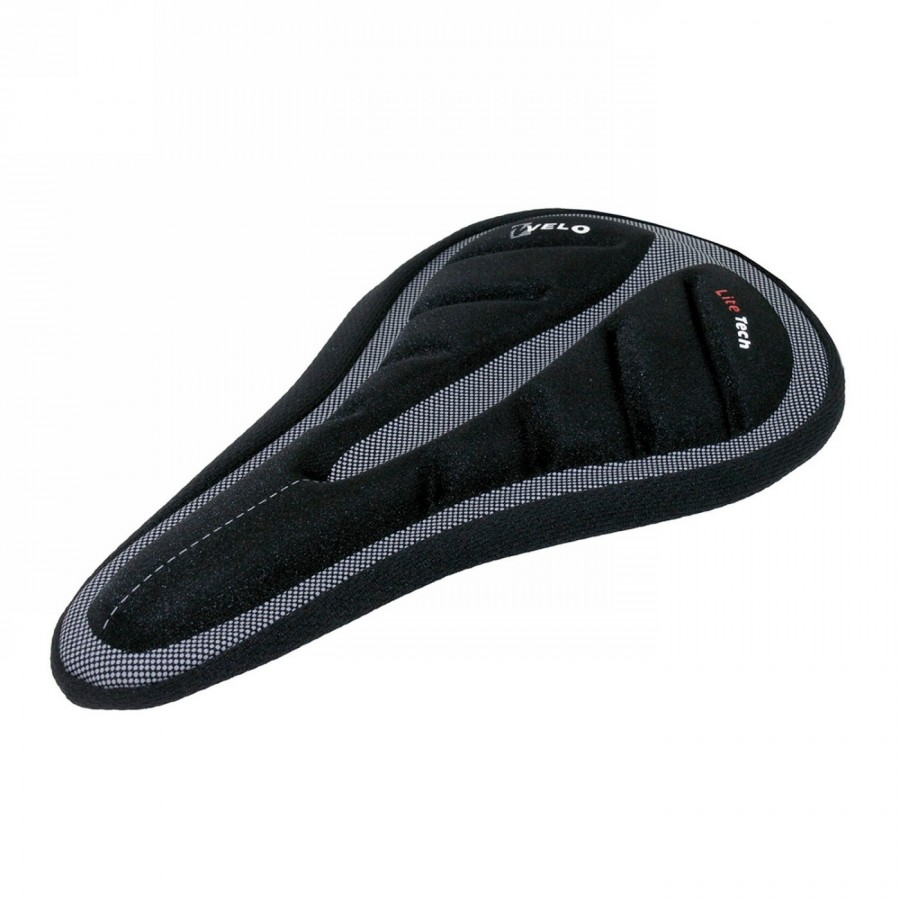 Saddle cover 'velo litetech', 270 x 165 mm, black, on eurohole card - 1