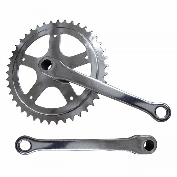 Crankset sport 1s 42 teeth x crank: 170mm silver - 1