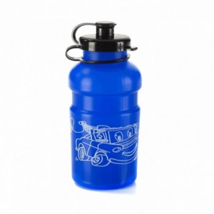 Baby bottle screen-printed blue - 1
