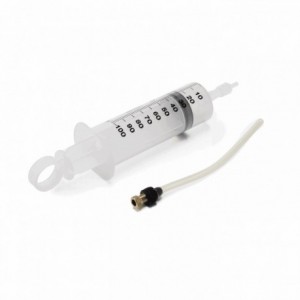 Syringe for 100 ml tubeless sealant with fitting - 1
