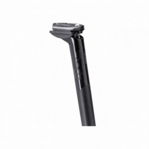 Tija de sillín zero2 31,6 mm x 350 mm acabado pulido sobre negro desplazamiento: 21 mm - 1